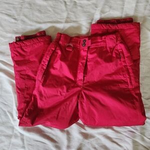 Kids Pink Snow Ski Pants Size 10/12 Waterproof Insulated Winter